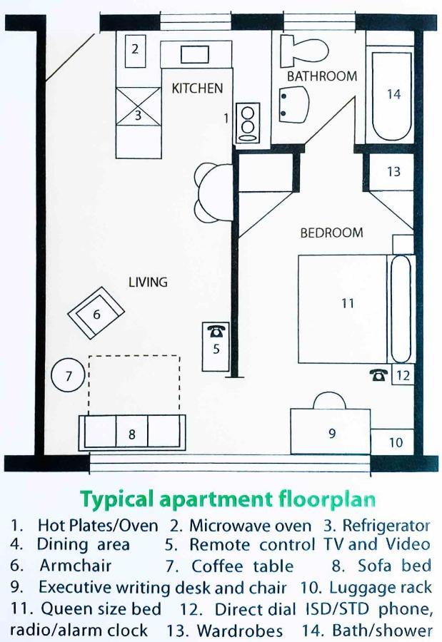 Birches Serviced Apartments Melbourne Bagian luar foto